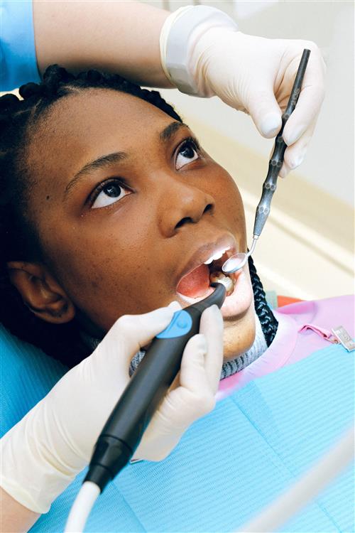 Inside Dr KL Modiba Dental Studio